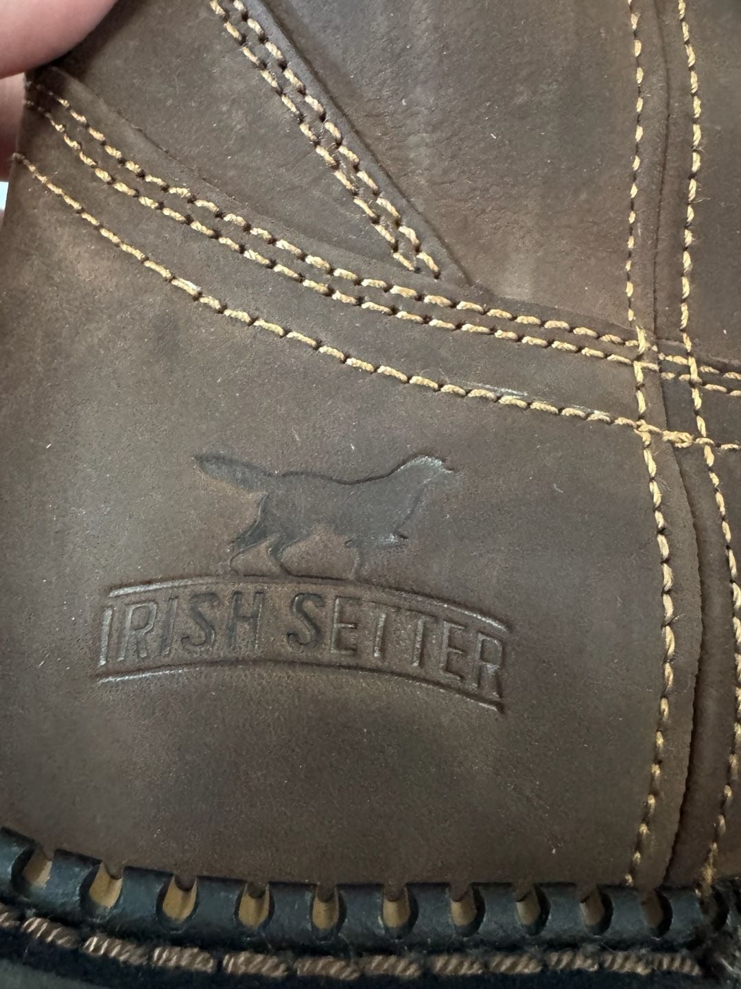 Irish Setter Two Harbors 83907 Size 10 D Brown Work Boots 6