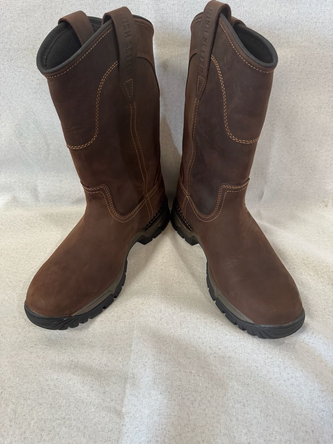 Irish Setter Two Harbors 83907 Size 10 D Brown Work Boots 9