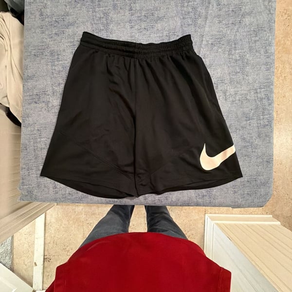 Nike HBR Dri-FIT Basketball Shorts Size 2XL Black White