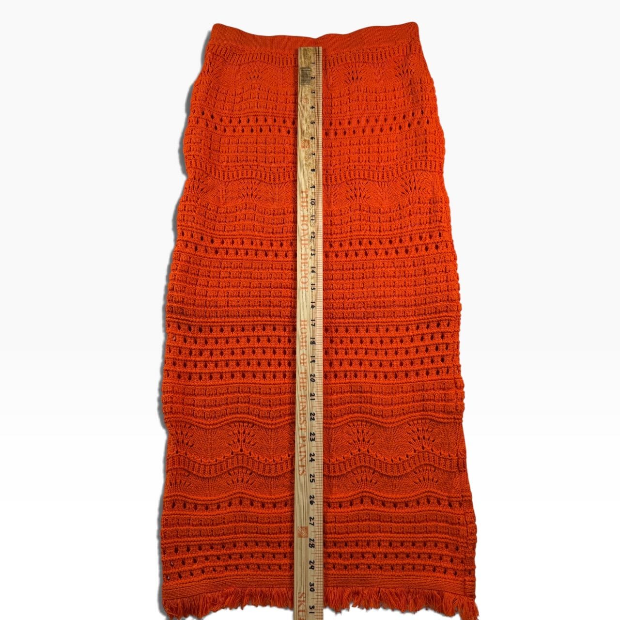House of Harlow Boho Fringe Crochet Knit 2 Piece Set XS NWT 4