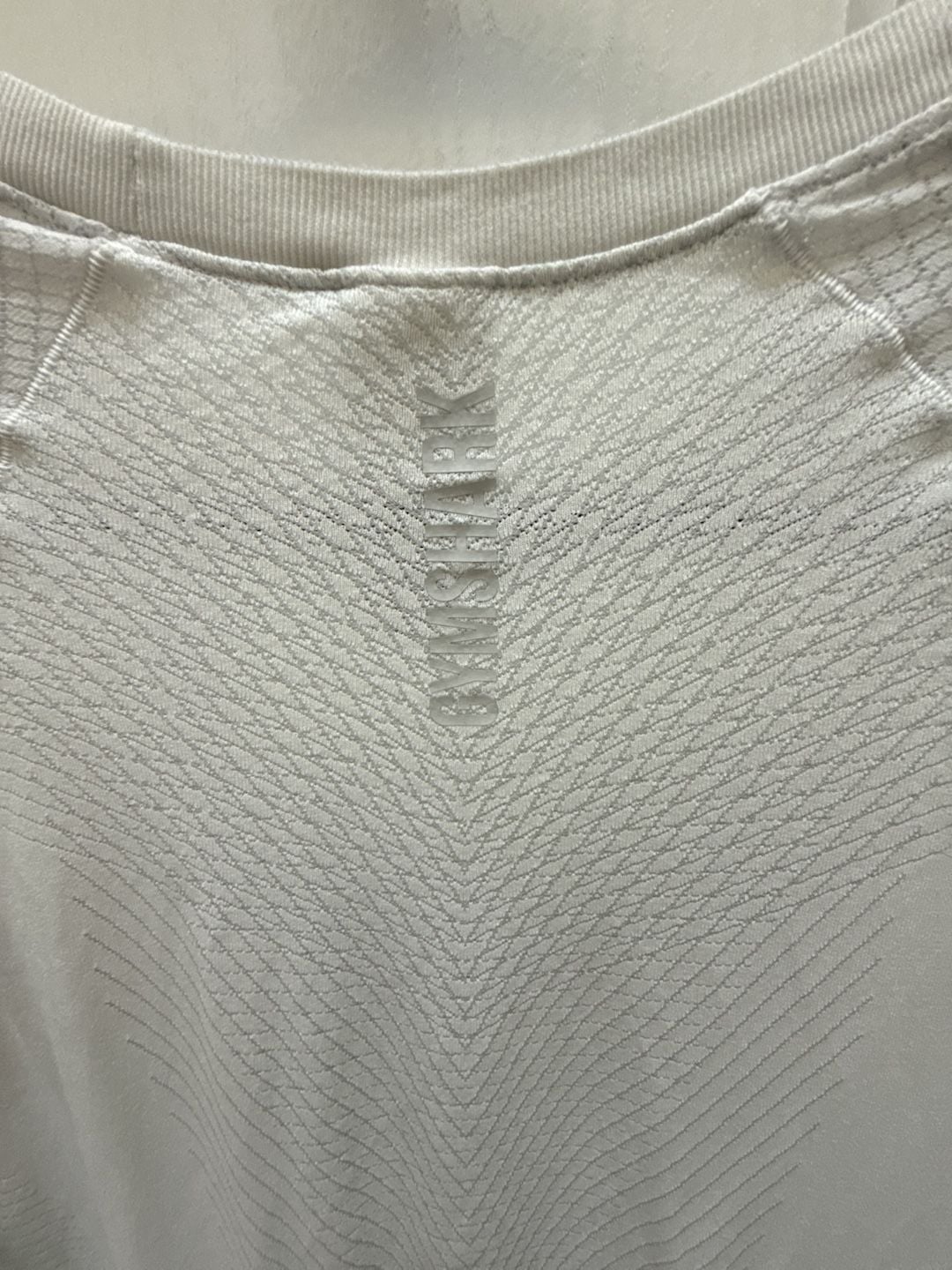 Gymshark Apex Seamless T-Shirt Size S White Athletic Gym Top 5