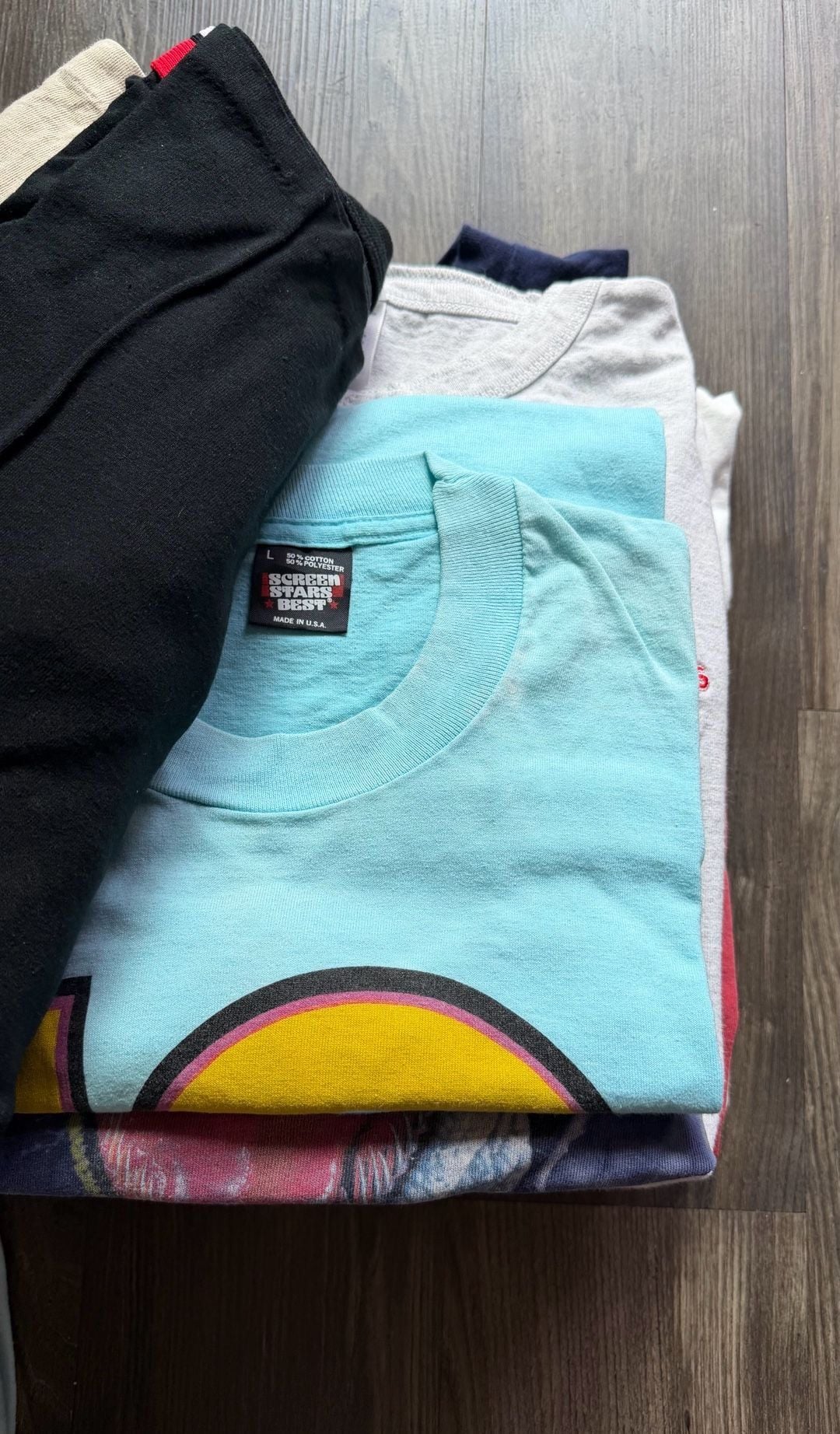 Vintage T-Shirt Bundle Assorted Graphic Tees 8