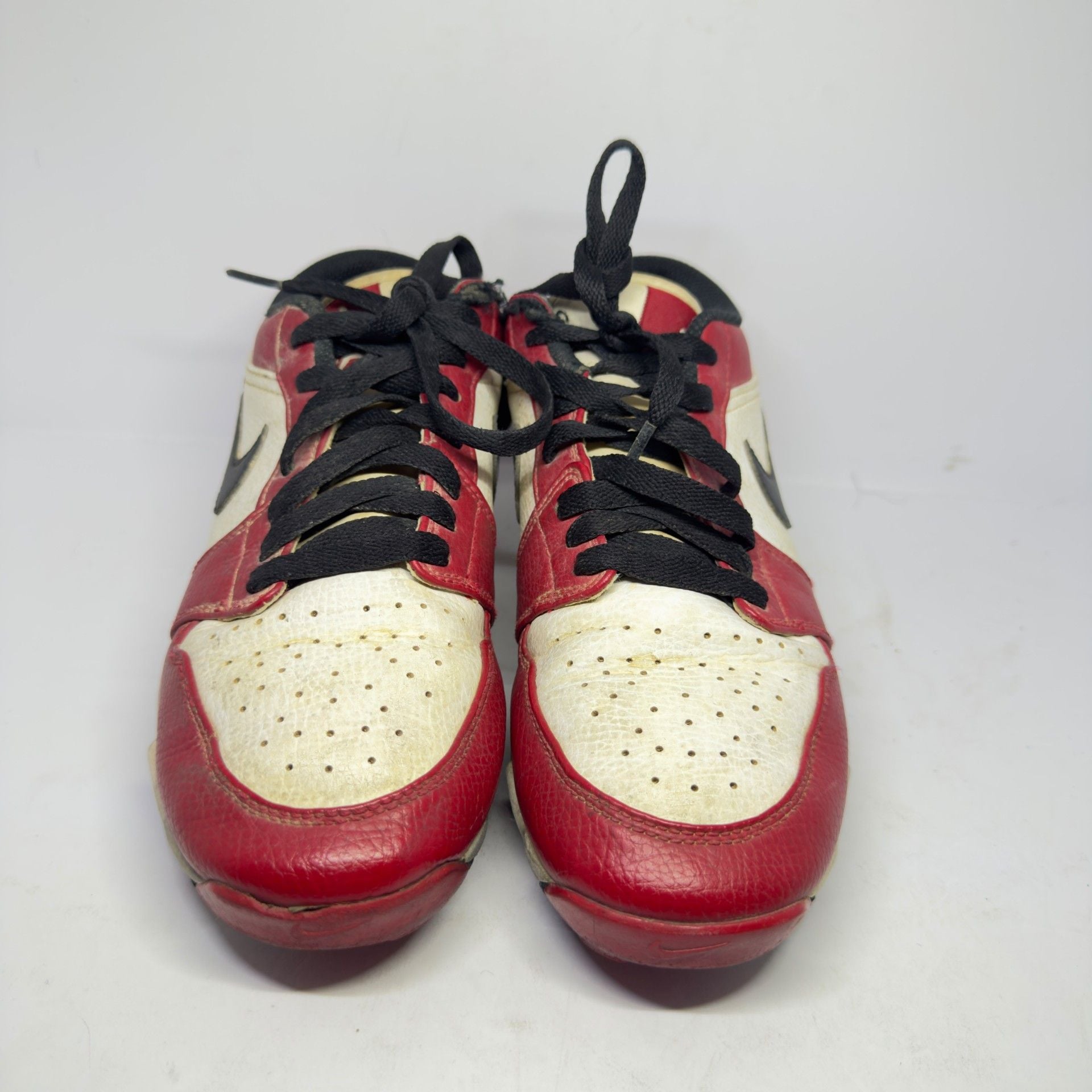 Jordan 1 Low Cleat GS Chicago White Red Black 6