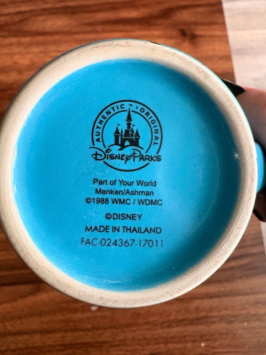 Disney Parks The Little Mermaid Ariel Part Of Your World Mug 6