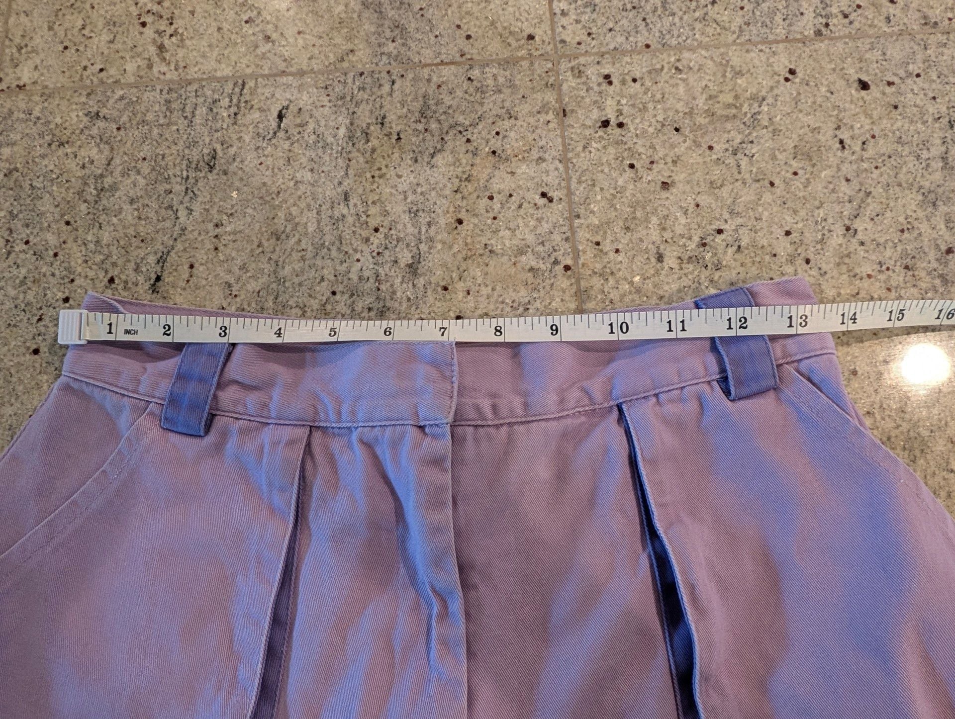 The Ragged Priest Purple Cargo Pants Size S Wide Leg 7