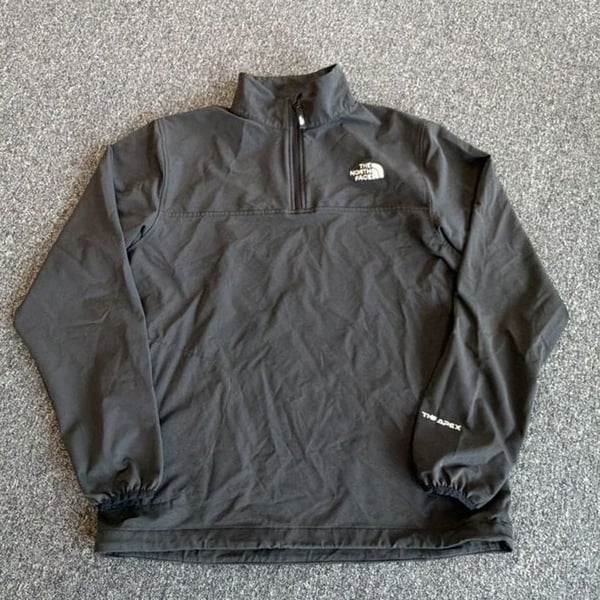 The North Face Apex 1/4 Zip Pullover Black