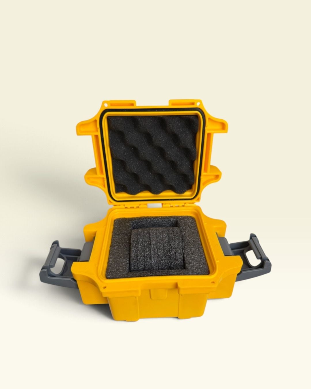 Invicta Yellow Watch Collector Case Single Slot Storage Hard Box 3