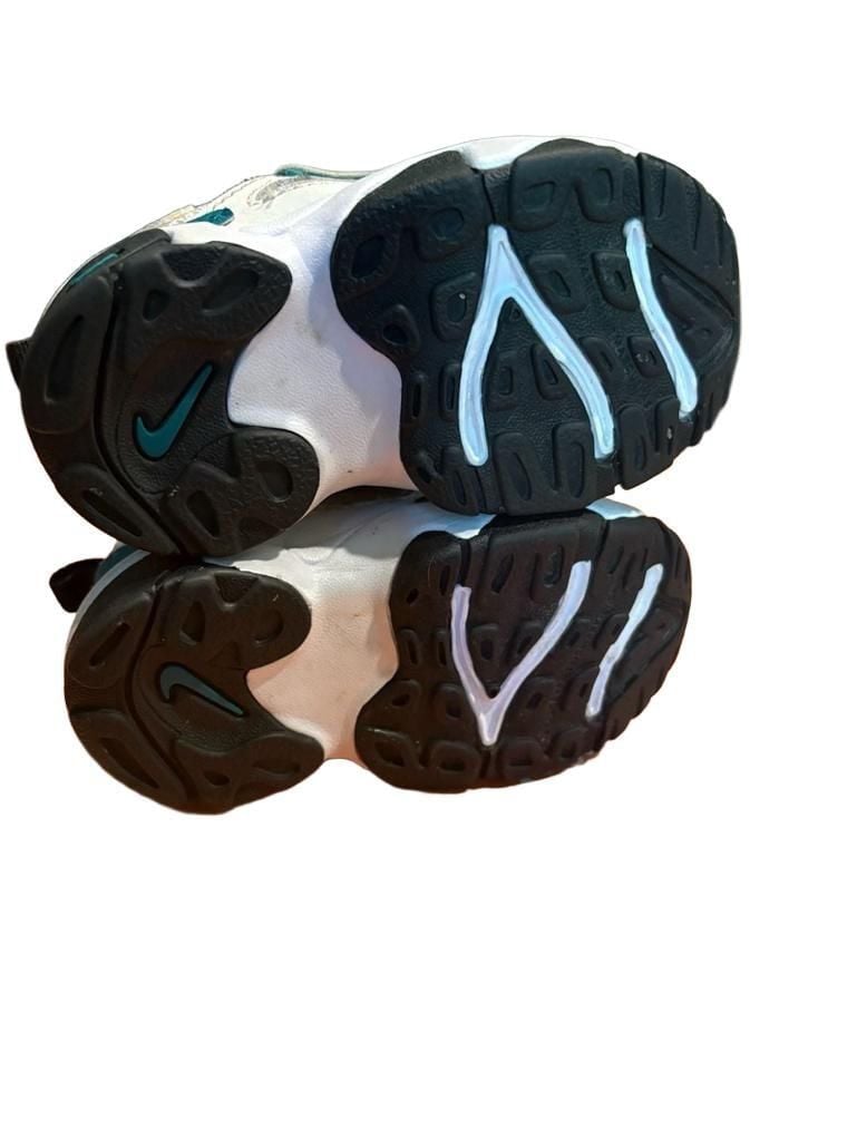 Nike Air Speed Turf Toddler Shoes Size 4C White Teal Black 7