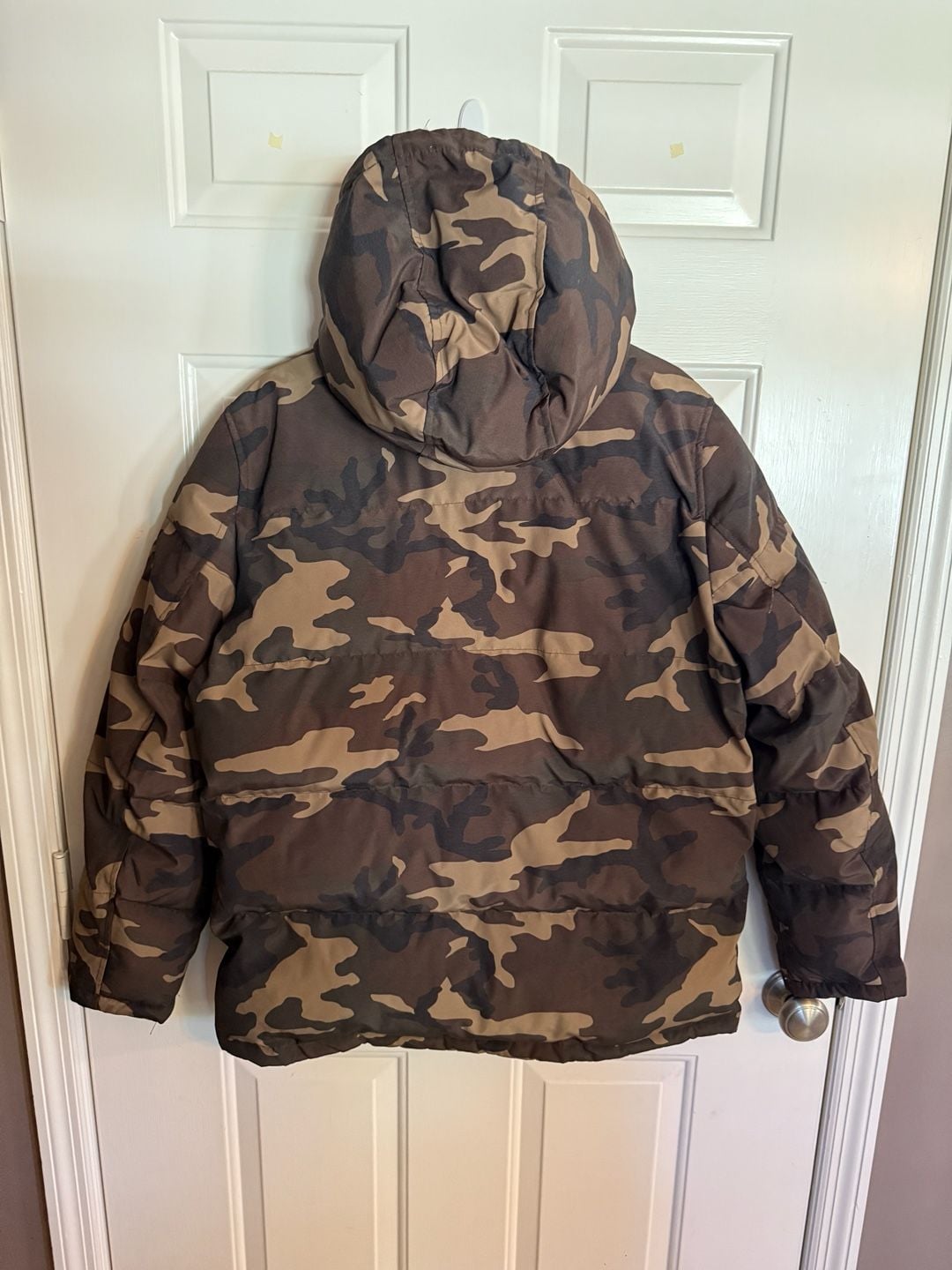 Levi's Arctic Cloth Four Pocket Hooded Parka Jacket M Camouflage 8