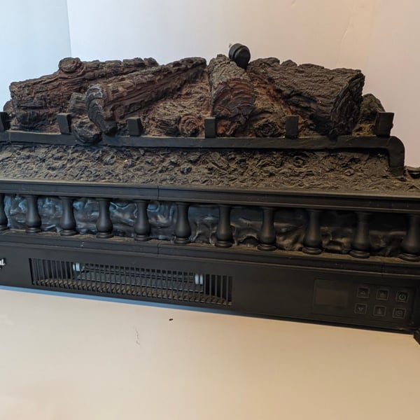Eternal Flame Electric Fireplace Insert Black