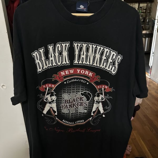 BigBoy Gear New York Black Yankees Negro League Baseball T-Shirt XL