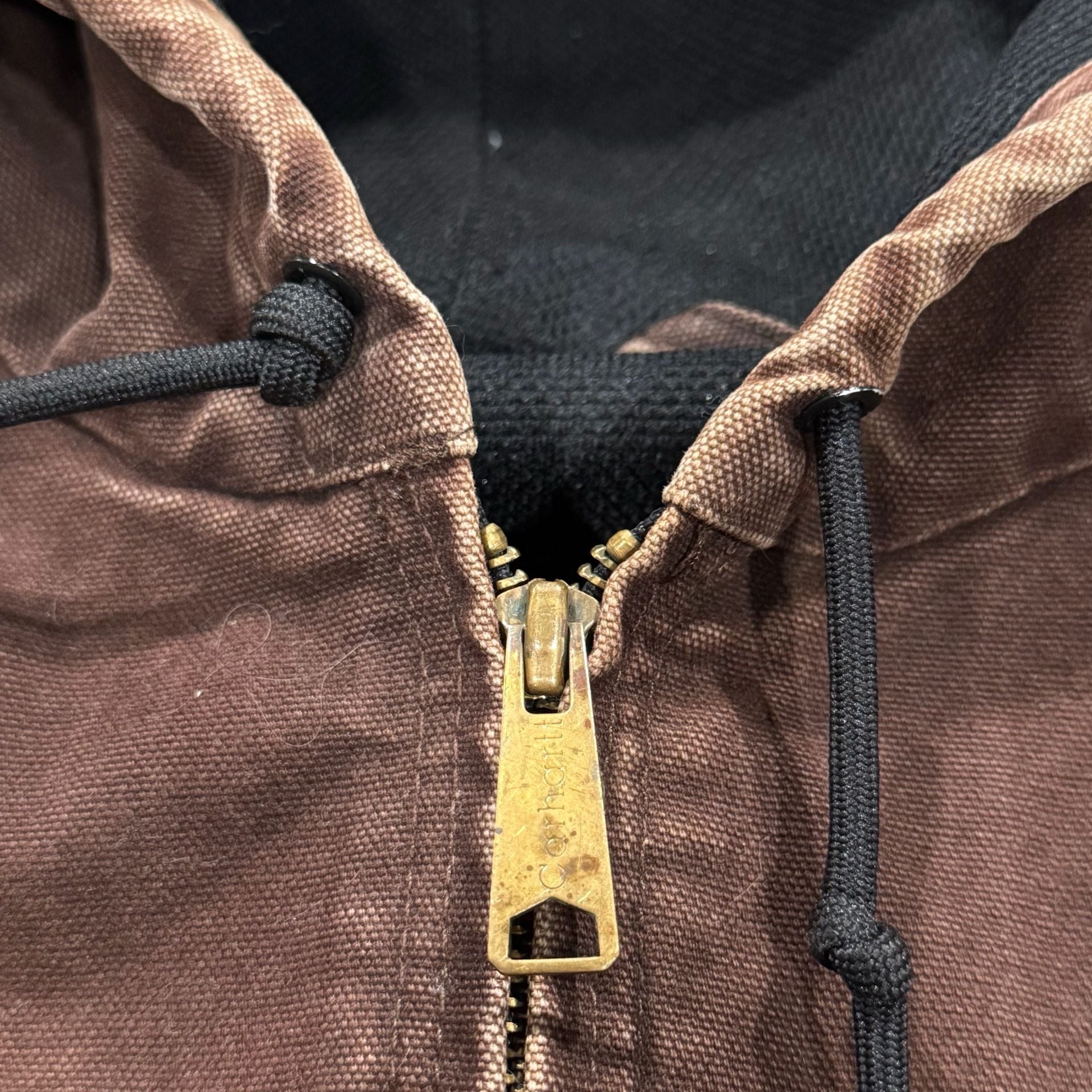 Carhartt Active Jac Hooded Duck Jacket Brown 4