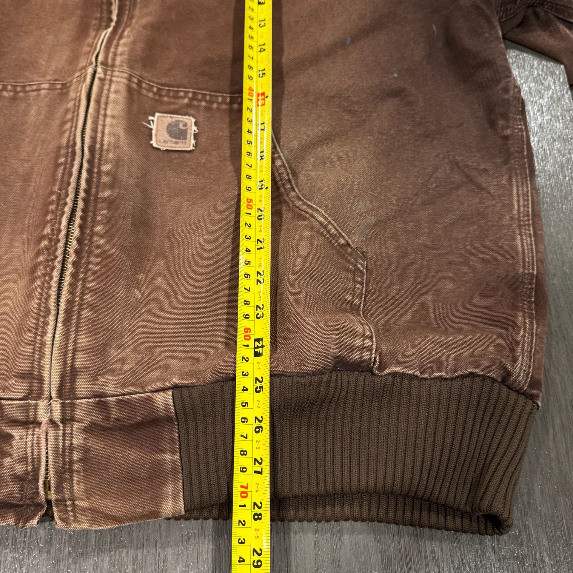 Carhartt Active Jac Hooded Duck Jacket Brown 8
