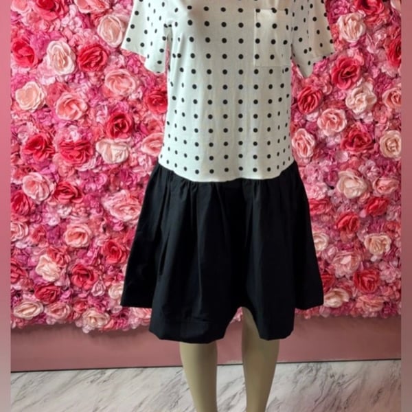 Tanya Taylor Natalia Dot-Print Silk Dress