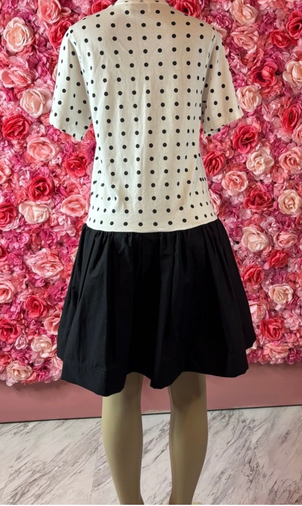 Tanya Taylor Natalia Dot-Print Silk Dress 5