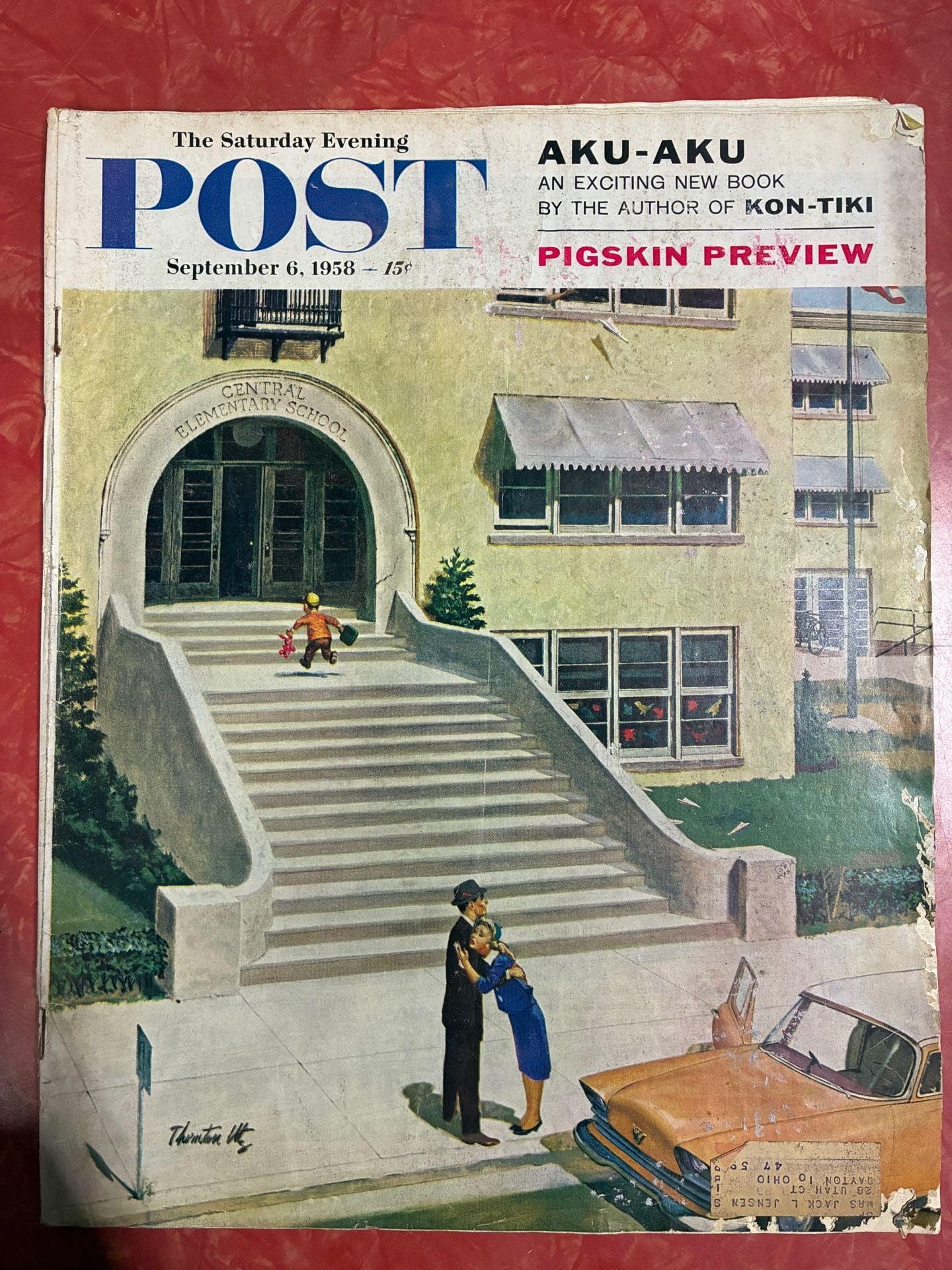 The Saturday Evening Post - November 17, 1951 (Window Card) 1