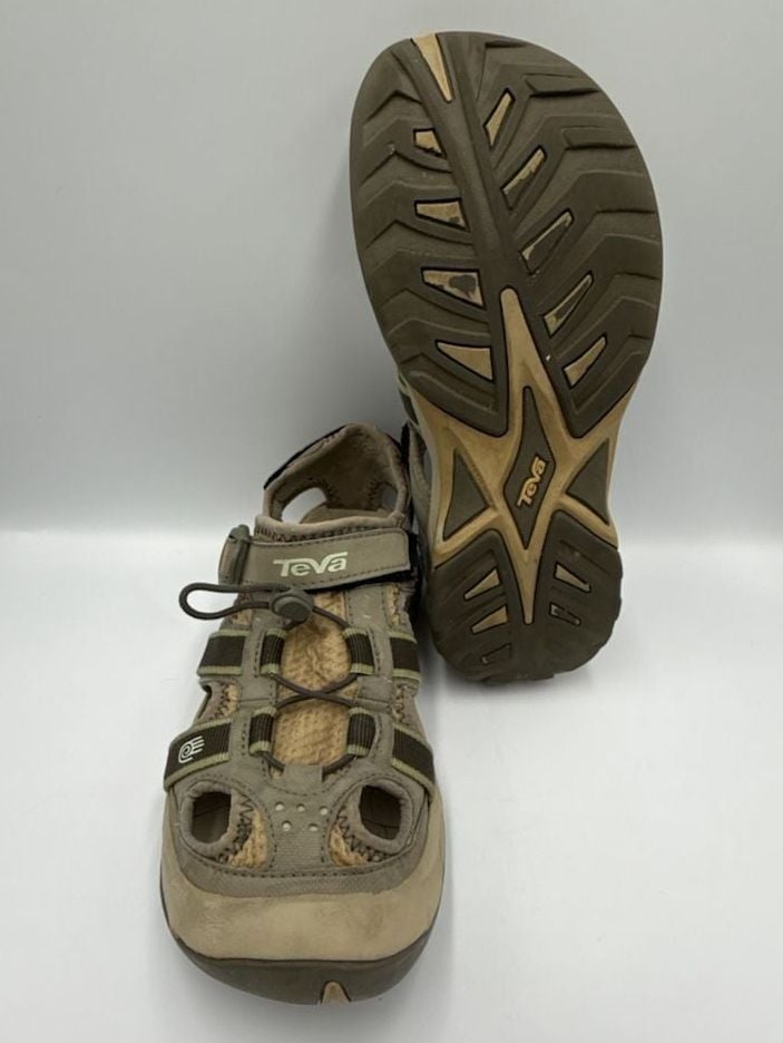 Teva Sandals Brown Leather Outdoor Hiking Sandals
Size 8.5
#870 8