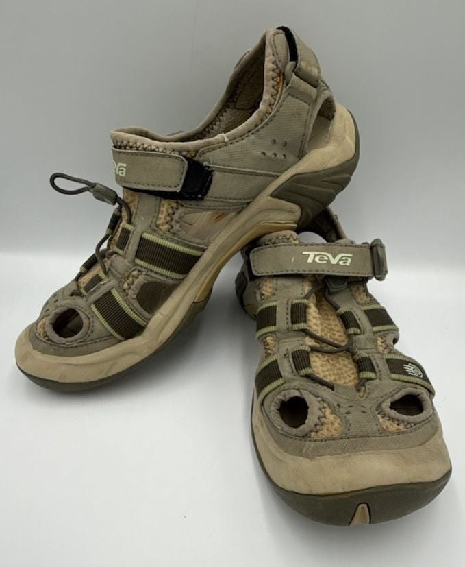 Teva Sandals Brown Leather Outdoor Hiking Sandals
Size 8.5
#870 9