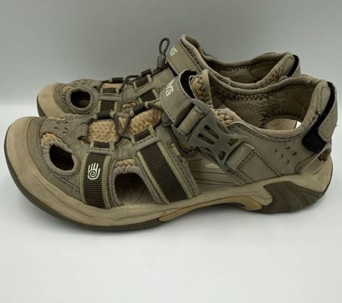 Teva Sandals Brown Leather Outdoor Hiking Sandals
Size 8.5
#870 5