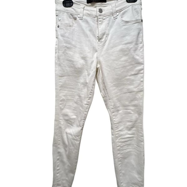Liverpool Cream Denim Jeans Size 2/26