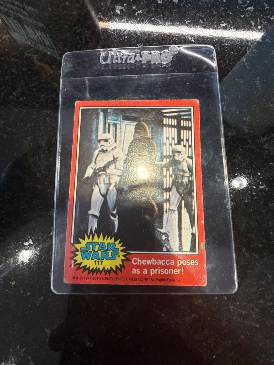 STAR WARS 1977 RED BORDER TOPPS TRADING CARDS (2)FEATURING OUR REBEL HEROES VG 1