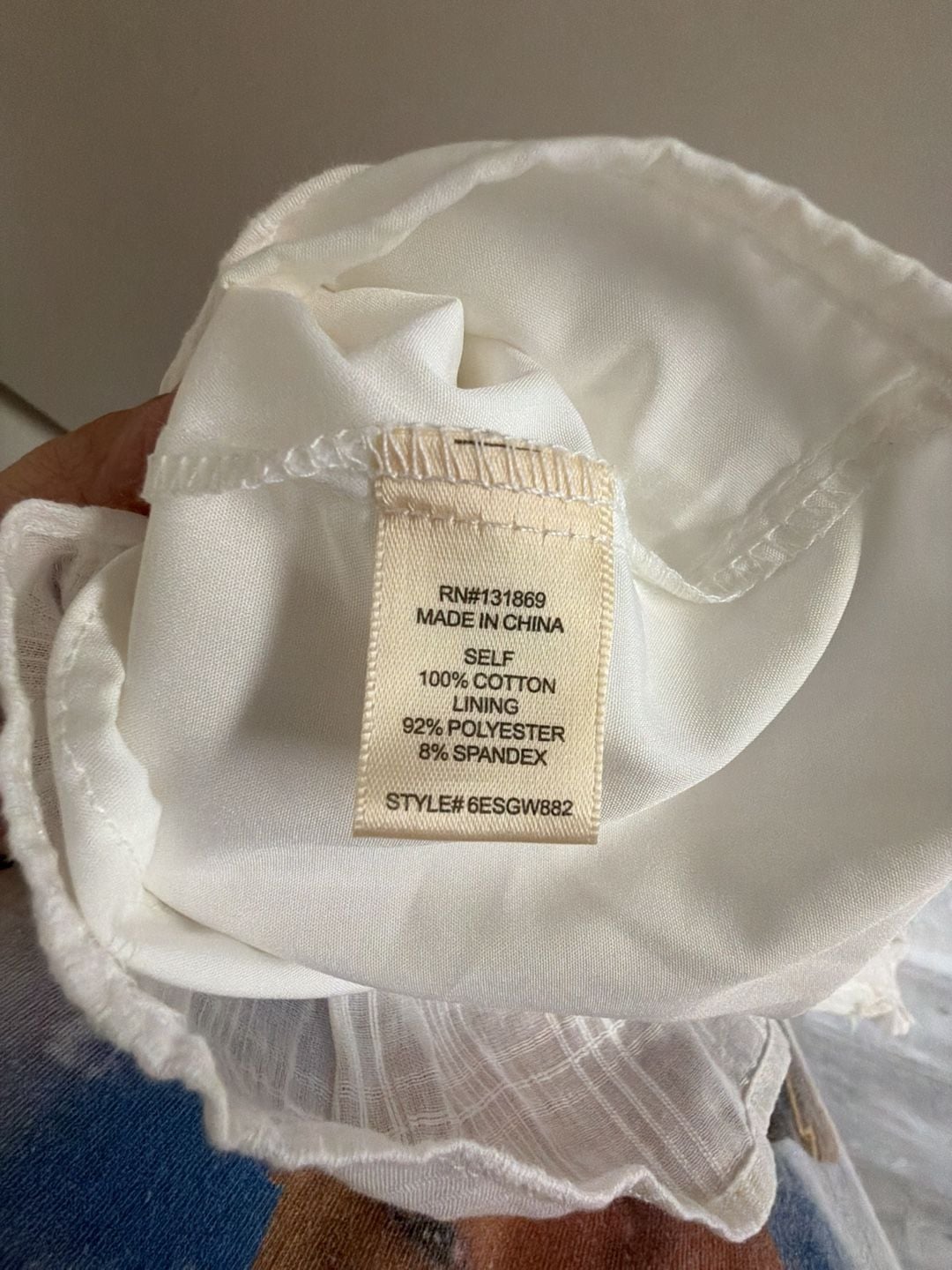 Thirty Thirty White Off The Shoulder Mini Dress Size L/154 8