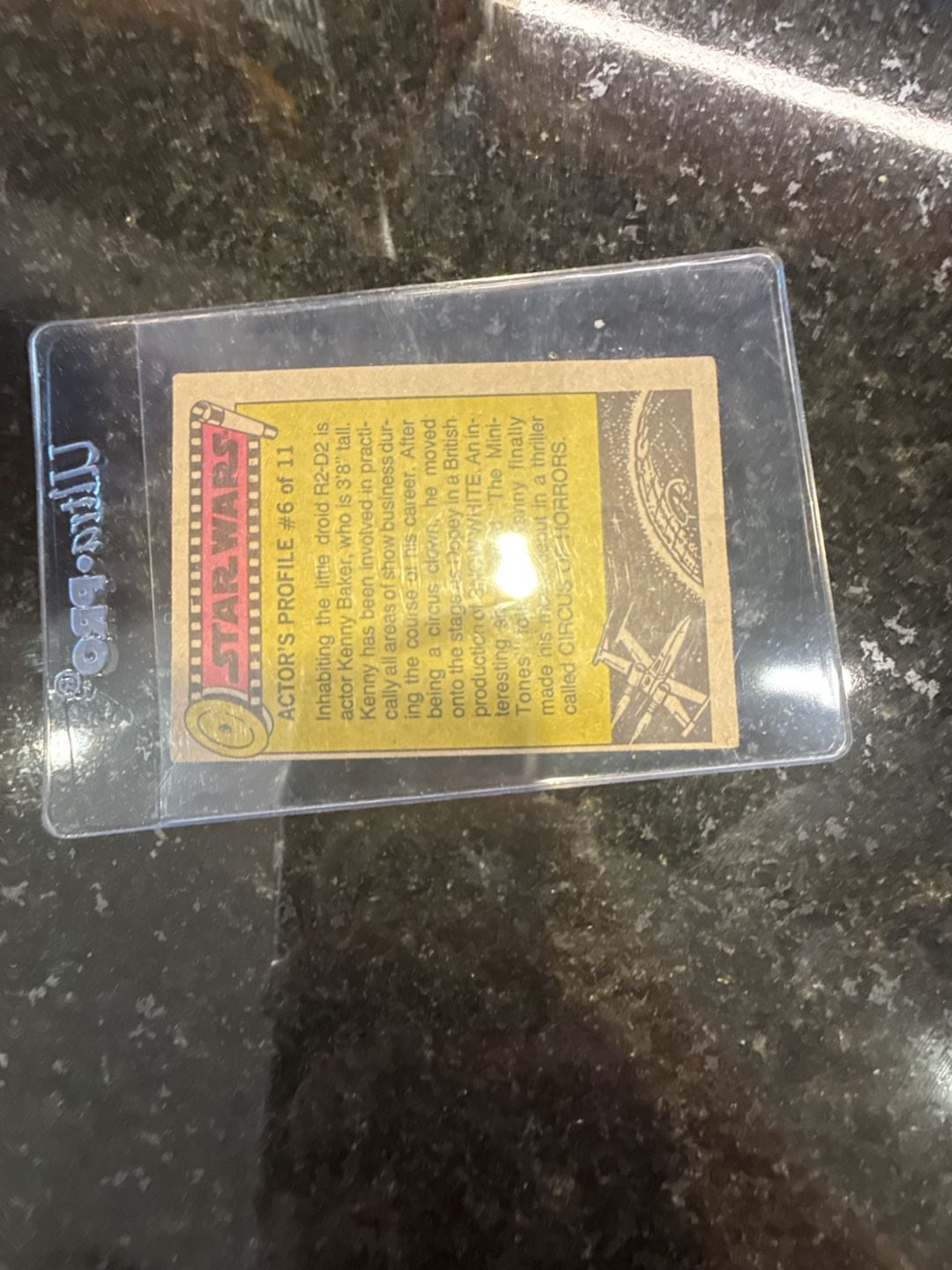 1977 TOPPS STAR WARS CARD #091 RED SERIES 2