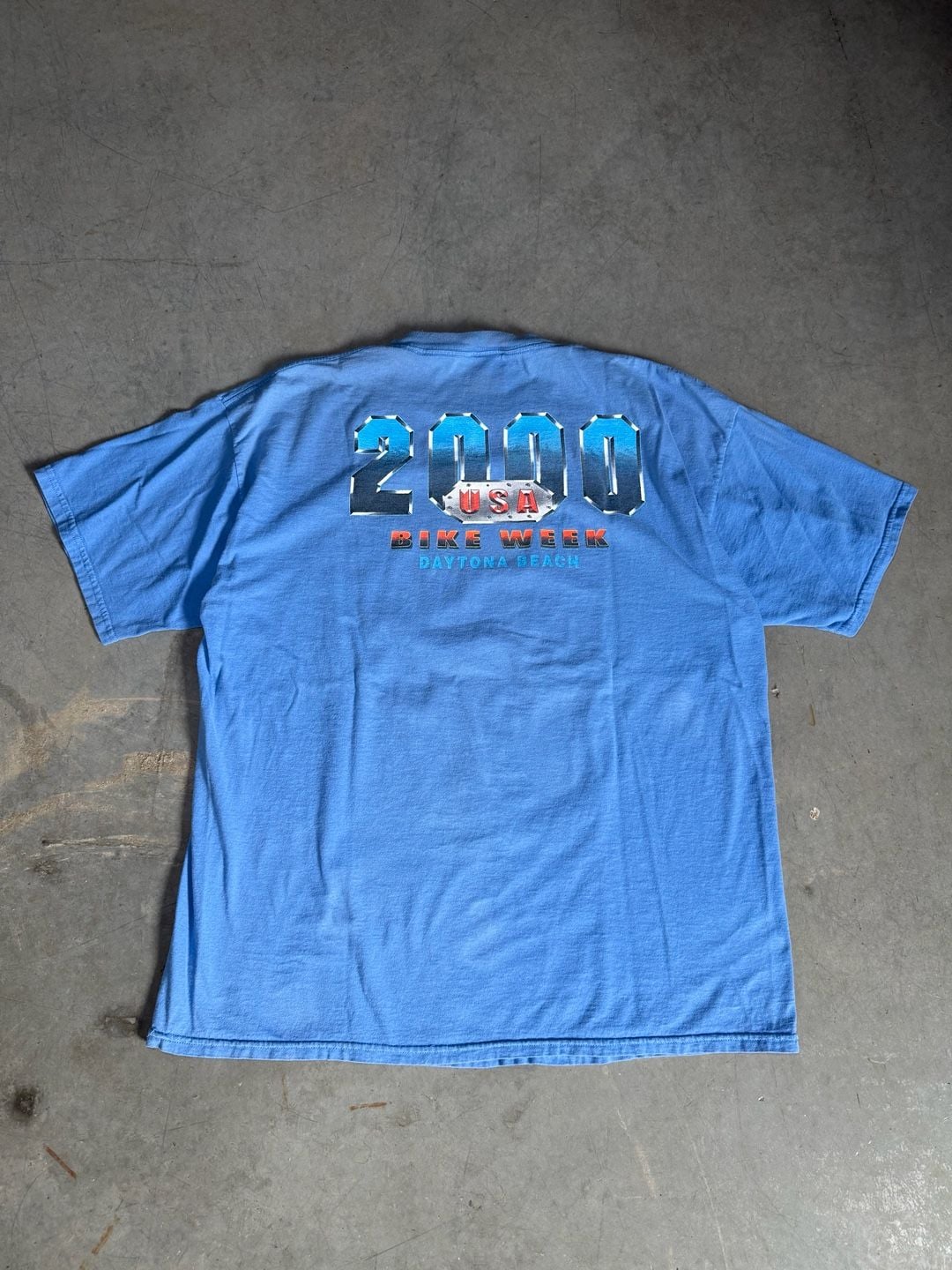 Tultex Bike Week 2000 Daytona Beach T-Shirt Size 2XL 3