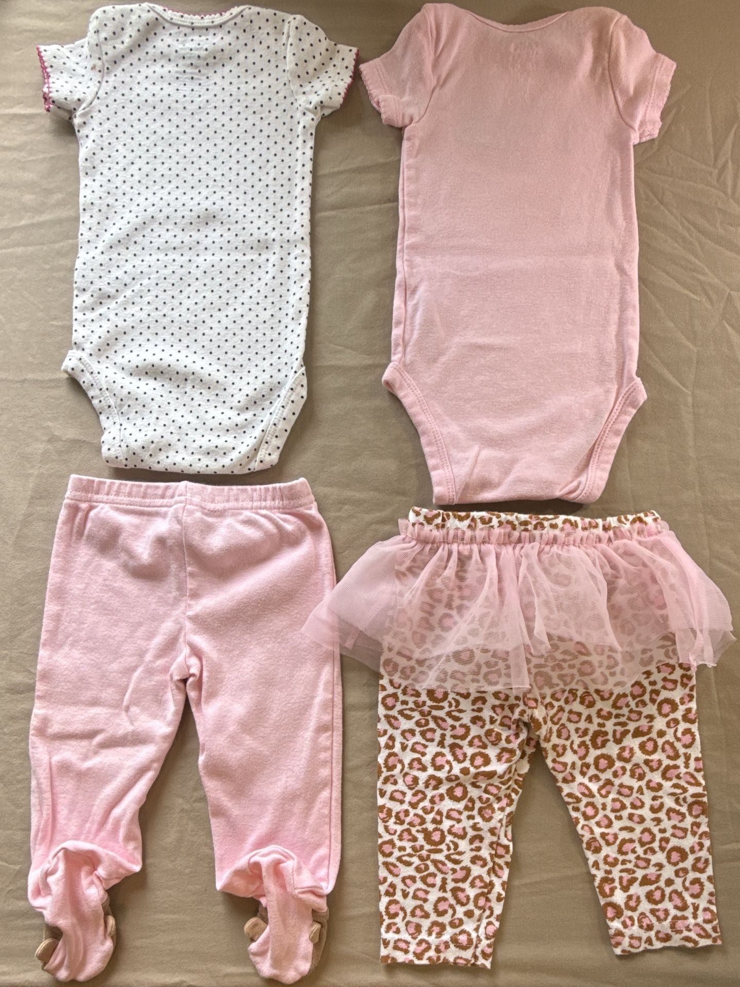 Child of Mine by Carter's Baby Girl Outfit Set Size 0-3M 2