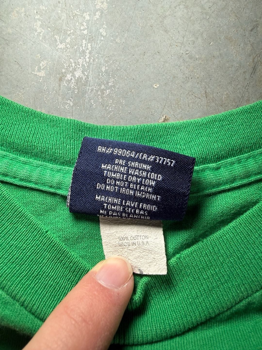 90s Billabong T-Shirt Size L Green Surf Logo 5