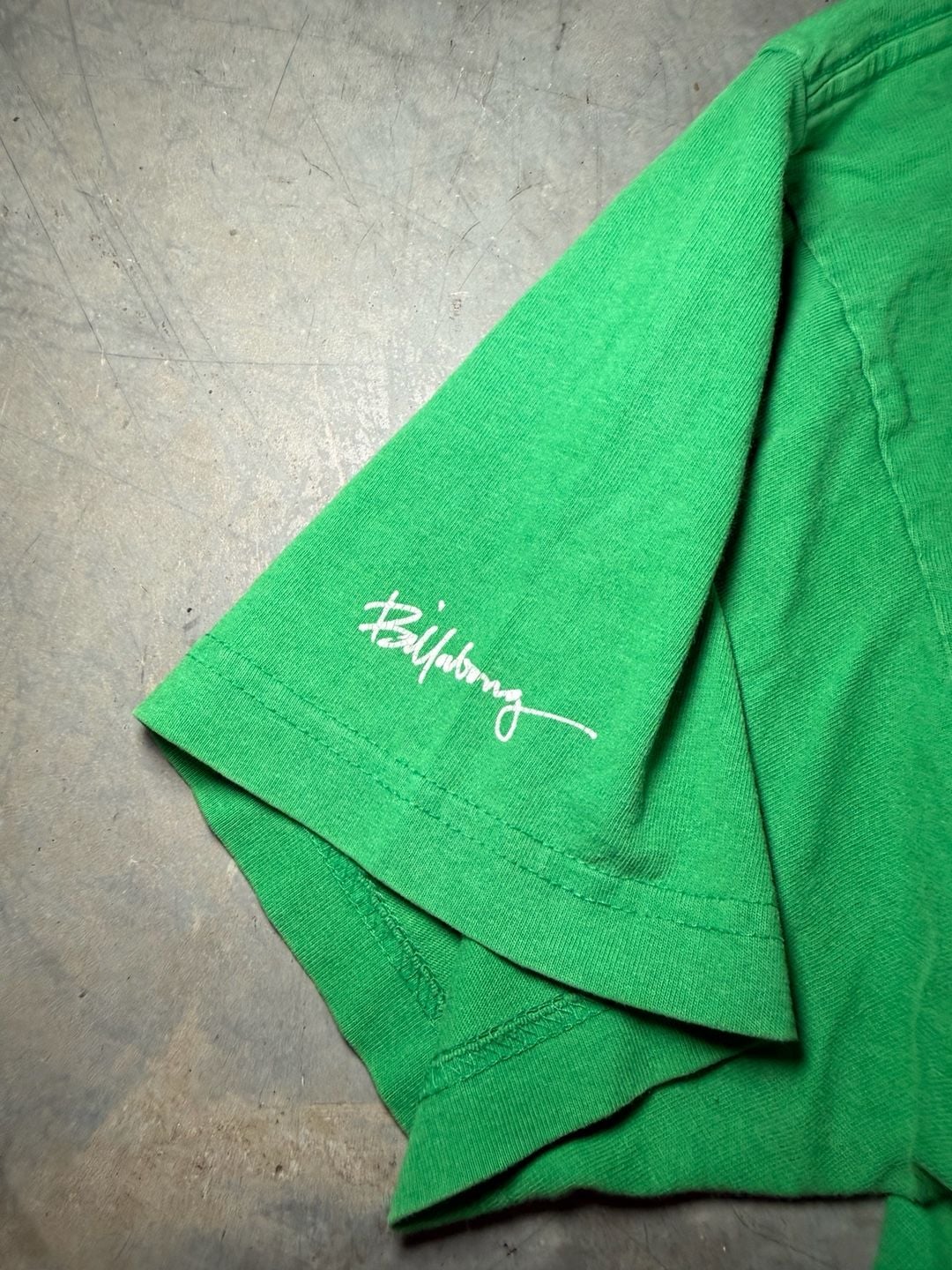 90s Billabong T-Shirt Size L Green Surf Logo 6