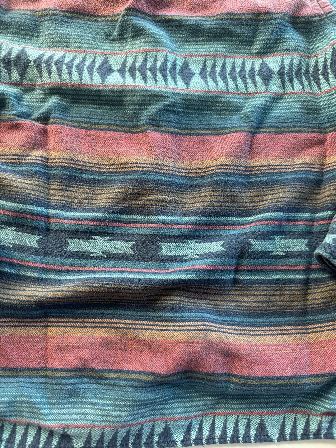 Urban Outfitters Southwestern Flannel Shirt Size S Multicolor Geometric Shirt 8