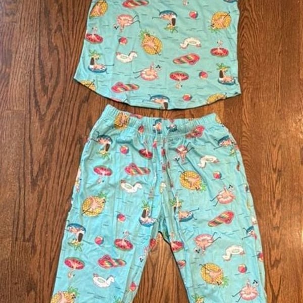 Ladies Sleep Set Pool Floats, Size Small