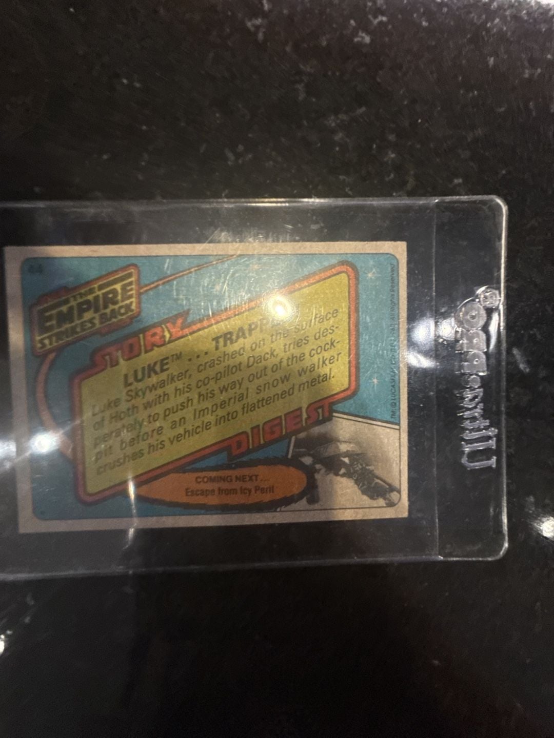 1980 TOPPS Star Wars: The Empire Strikes Back # 44 2