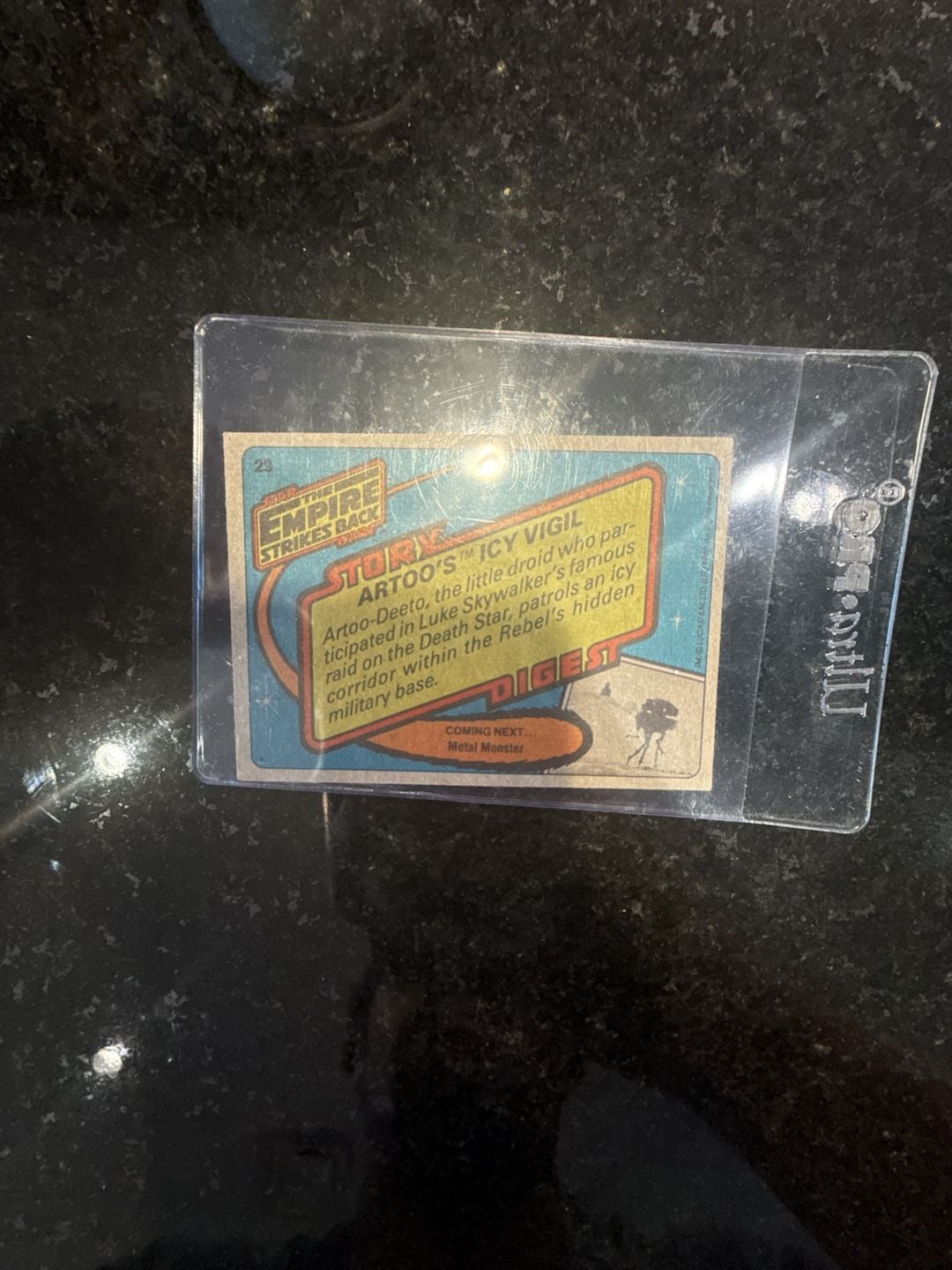 1980 Topps Empire Strikes Back #29 Artoo's Icy Vigil 2