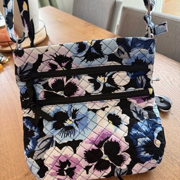 Vera Bradley Quilted Floral Crossbody Bag
