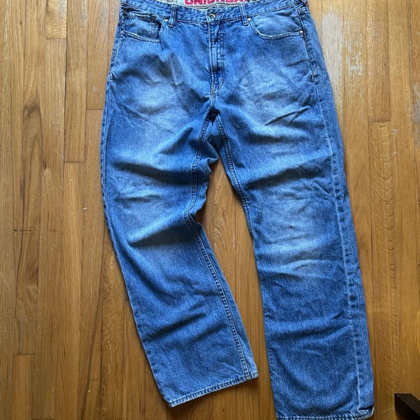 Unionbay Jeans Size 38 Blue Denim Baggy Vintage