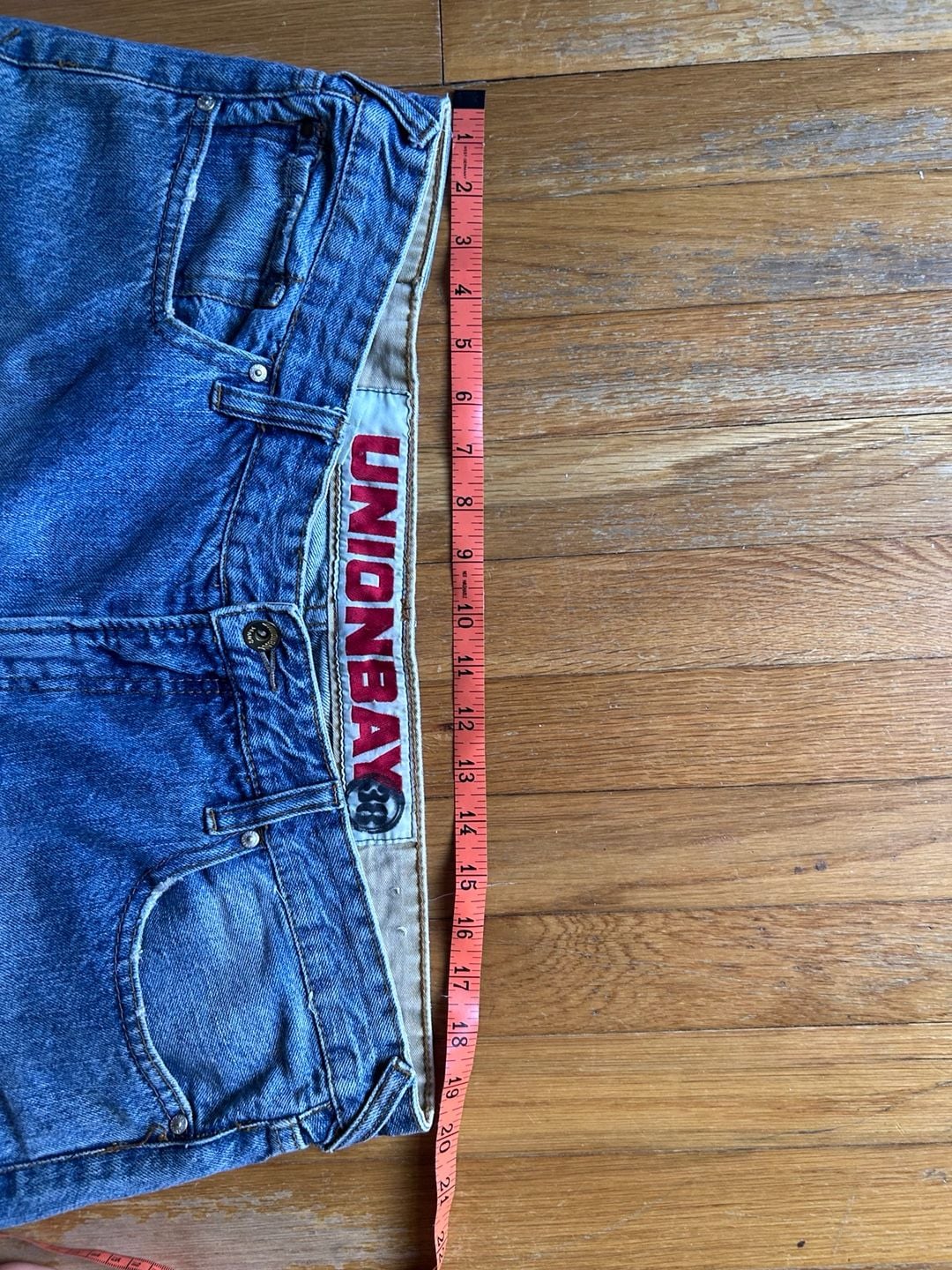 Unionbay Jeans Size 38 Blue Denim Baggy Vintage 7