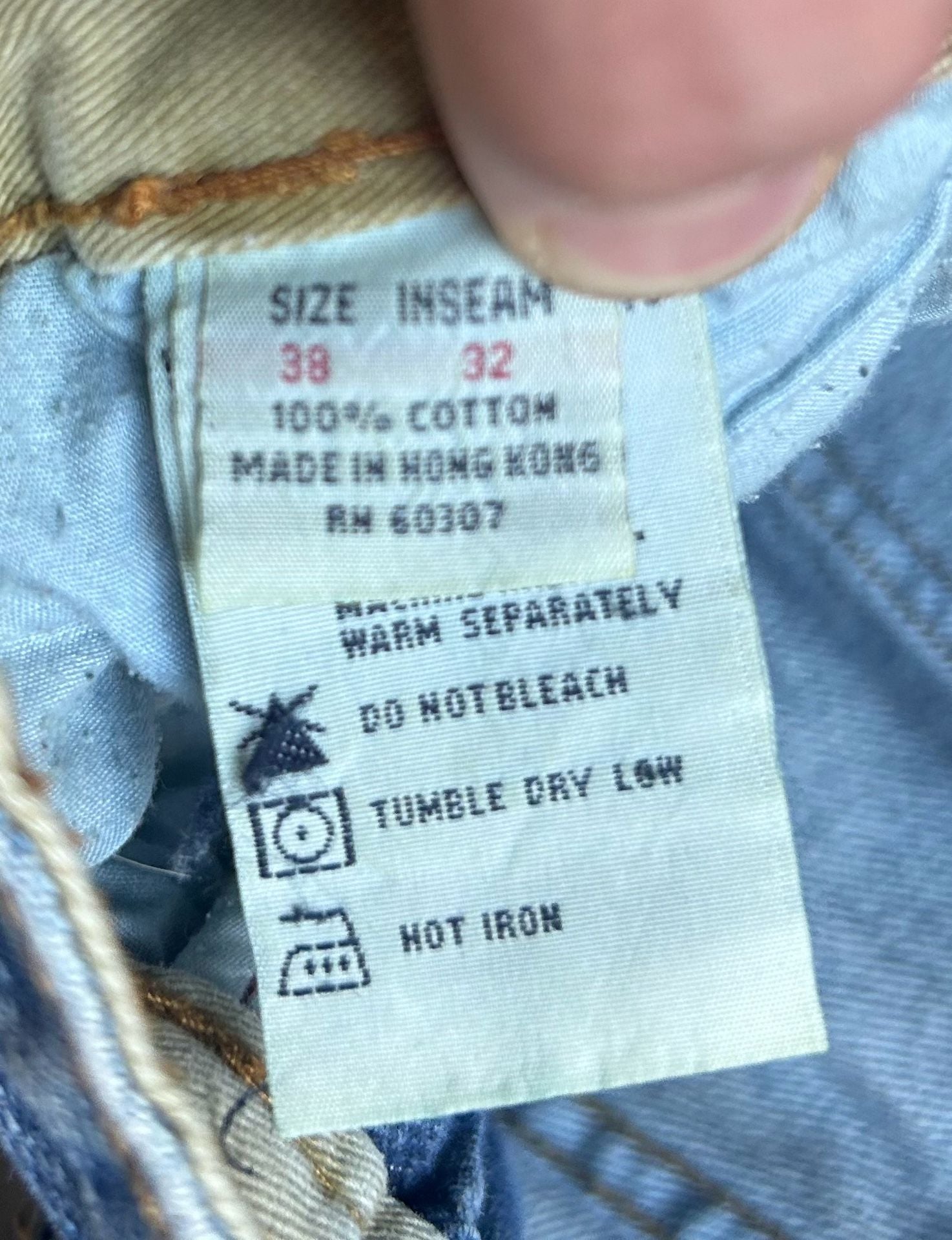 Unionbay Jeans Size 38 Blue Denim Baggy Vintage 9