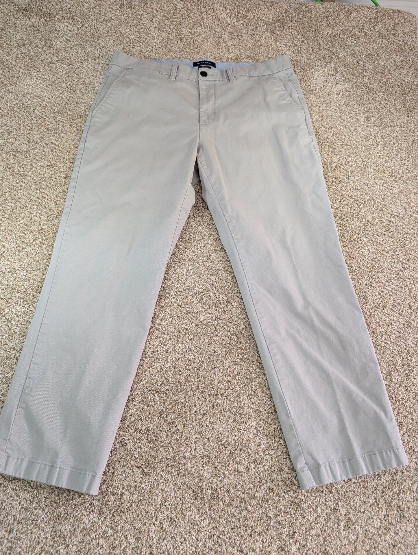 Tommy Hilfiger Slim Fit Chino Pants Gray 2