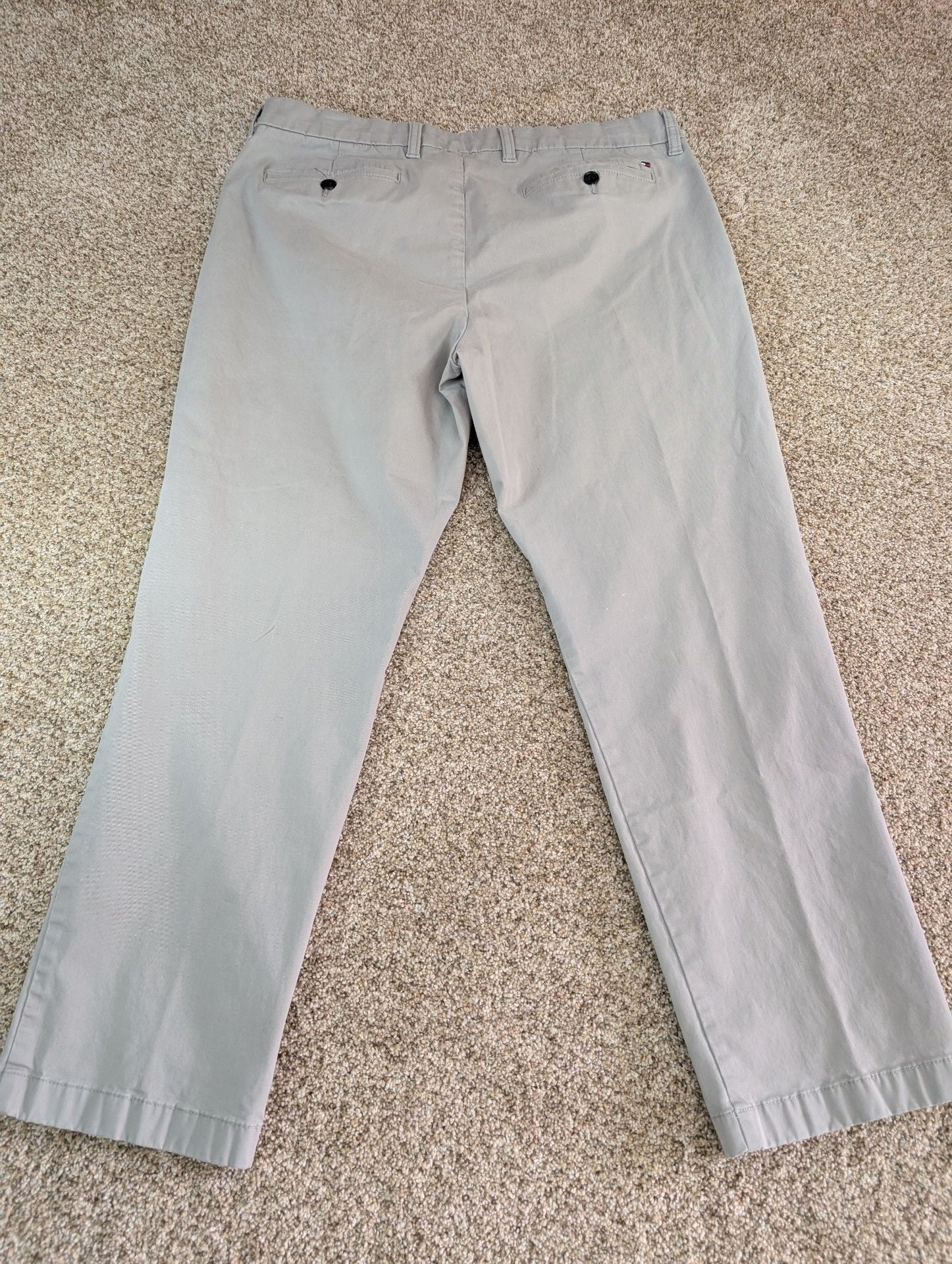 Tommy Hilfiger Slim Fit Chino Pants Gray 8
