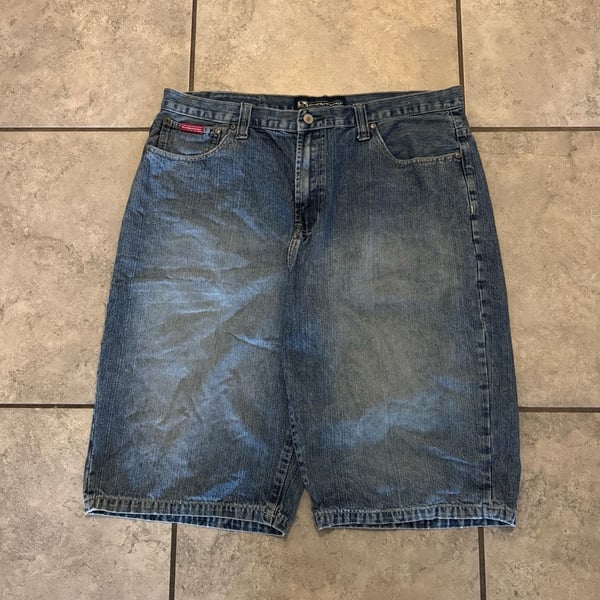 Drunkenmunky Denim Shorts Size 40 Blue Baggy Jorts