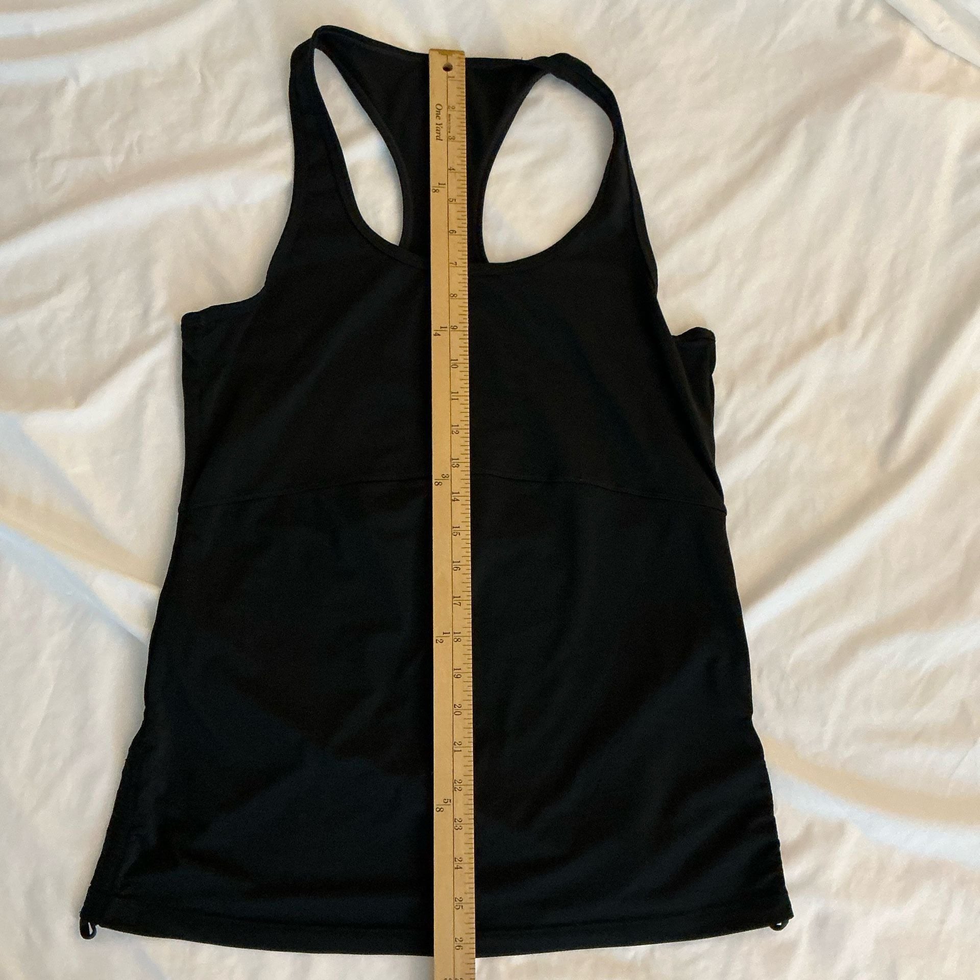 Fabletics Activewear Tank Top Black Racerback 9