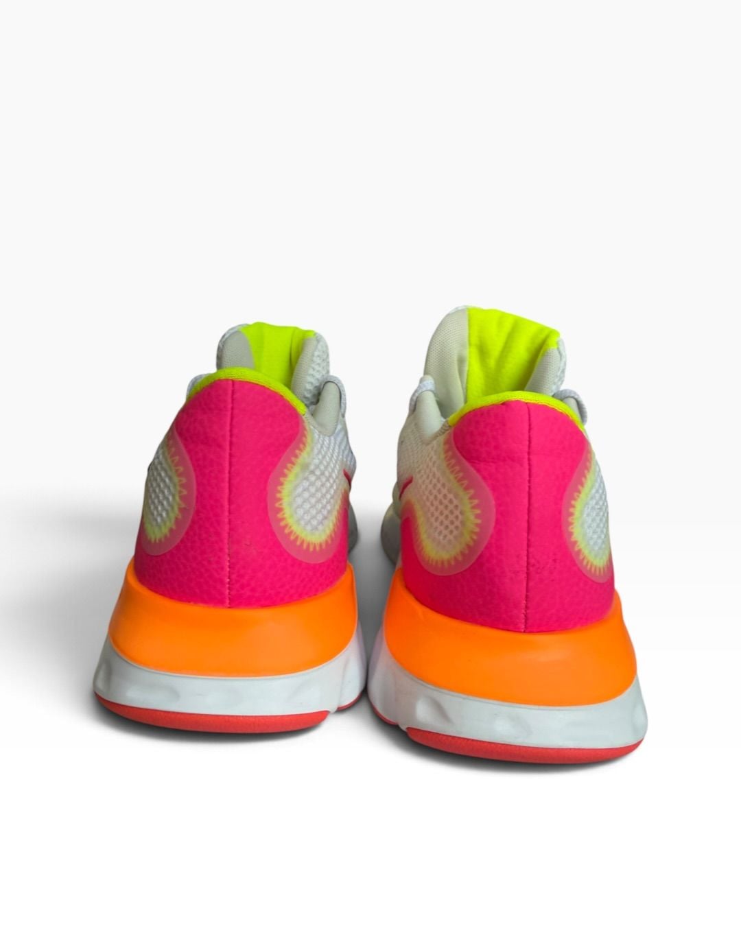 Nike Renew Run Women’s Size 11 White Pink Orange Running Shoes CK6360-005 5