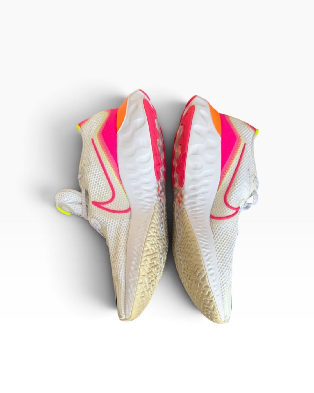 Nike Renew Run Women’s Size 11 White Pink Orange Running Shoes CK6360-005 8