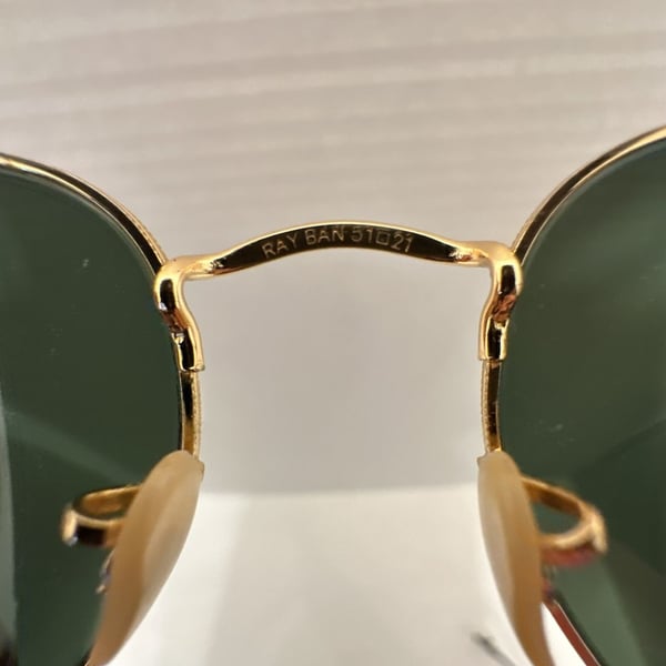 Ray-Ban Sunglasses 51021 Gold Frame Green Classic Lens