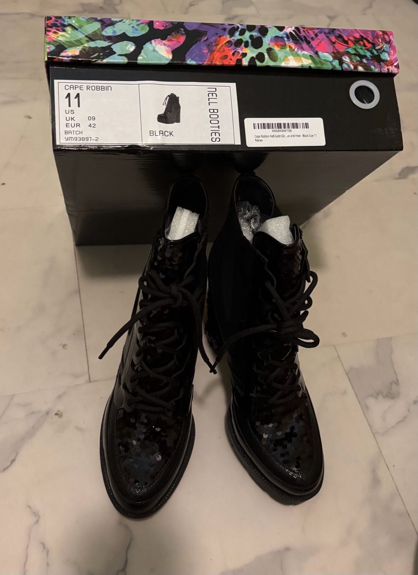 Cape Robbin Ankle Boots for Women Short - Women's Ankle Boots & Booties - Rhinestone Cowboy Boots for Women (Nell): Buy Online at Best Price in UAE - 4