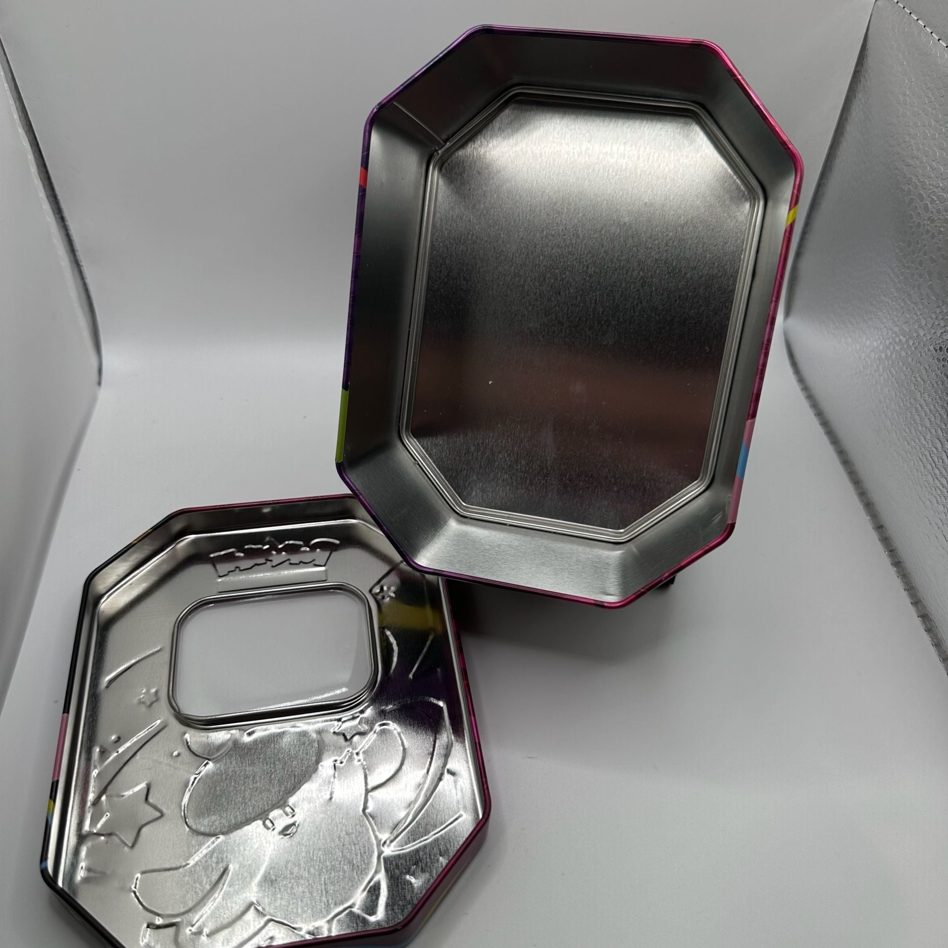 Pokémon TCG Mega Moonlit Tin Mega Clefable ex 2026 Empty Tin Only 4
