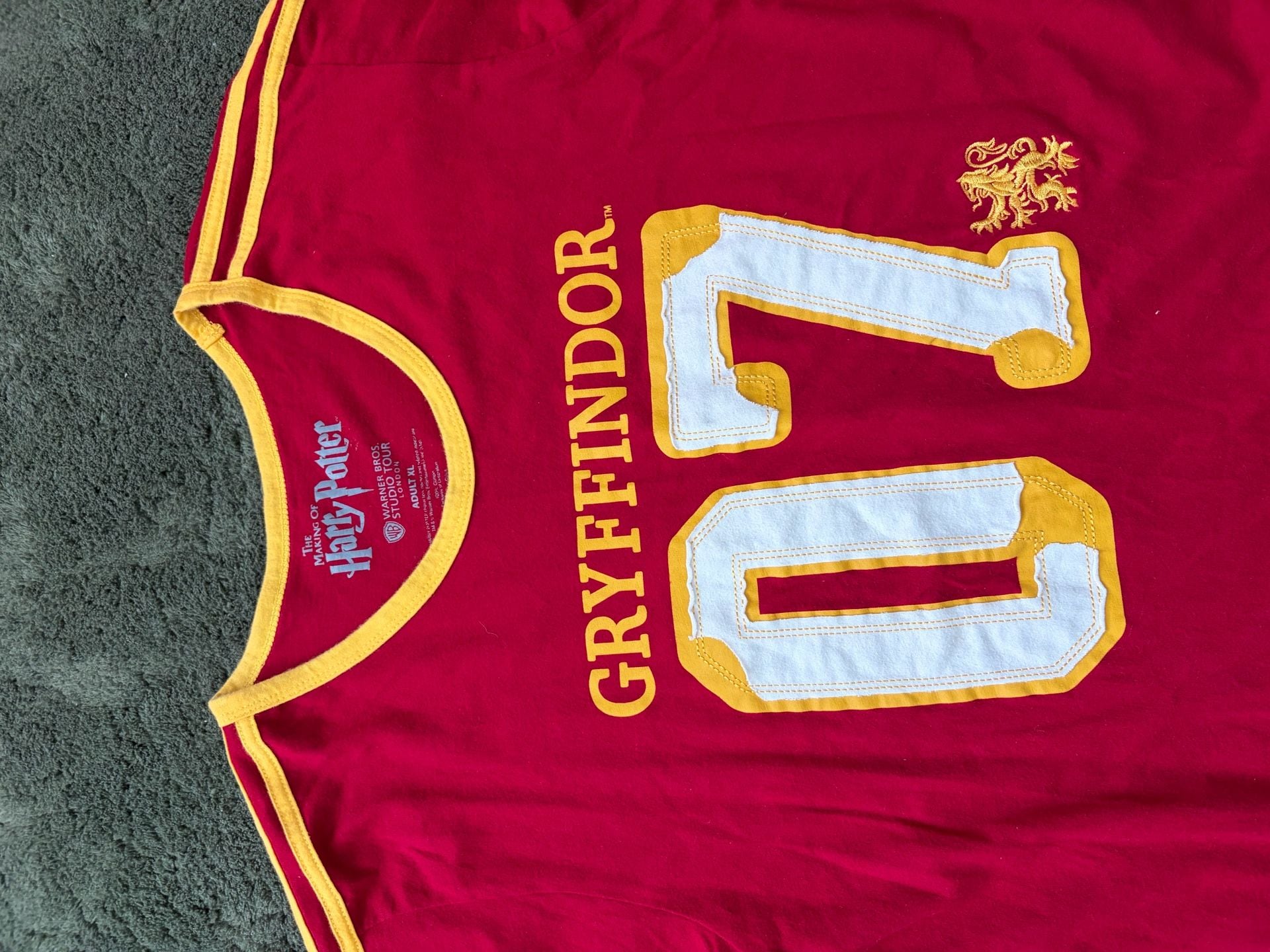 Harry Potter Gryffindor Potter 07 T-Shirt XL Red 3