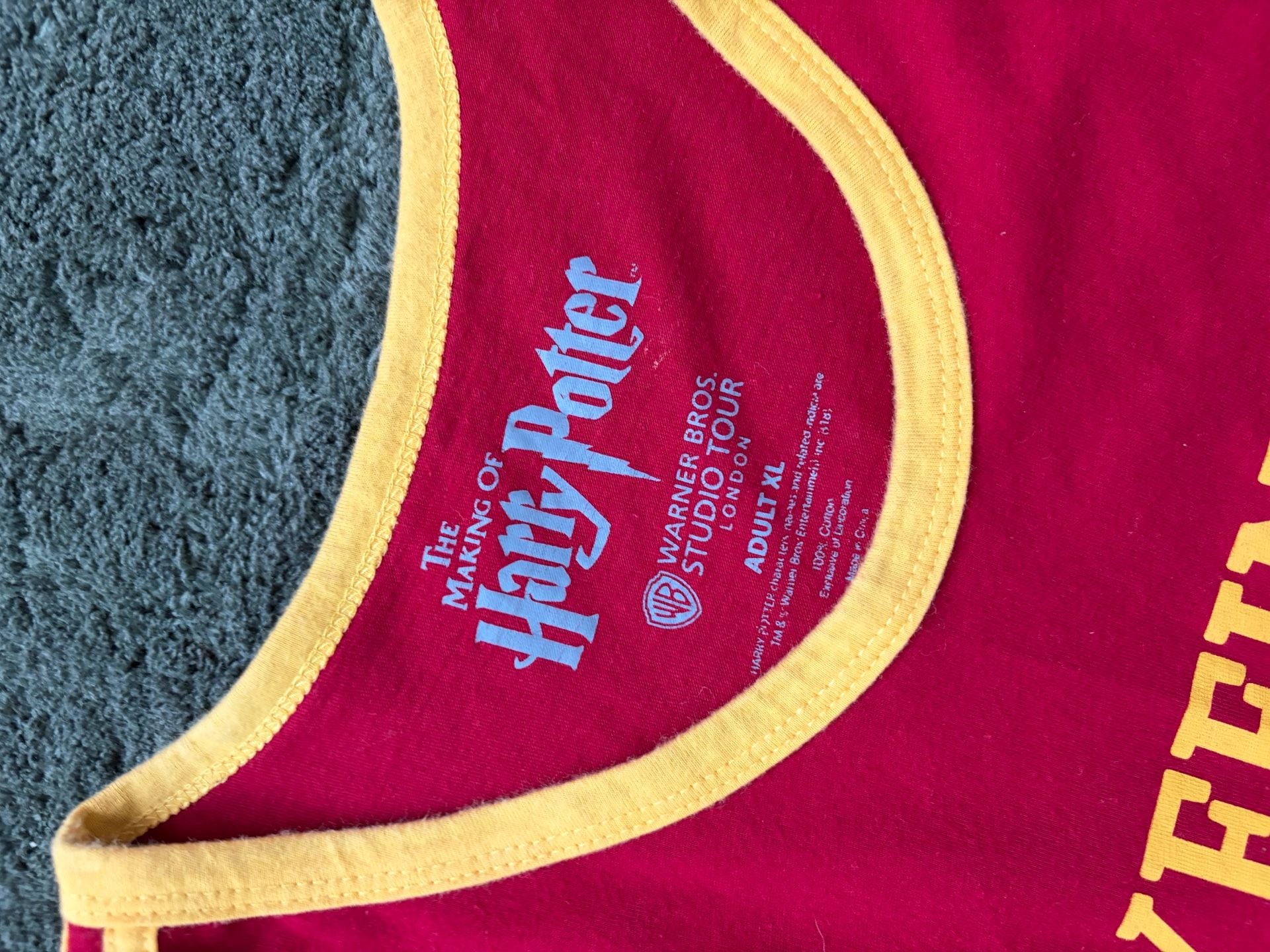 Harry Potter Gryffindor Potter 07 T-Shirt XL Red 4